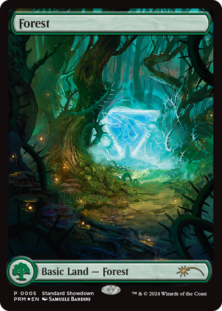 Forest (Standard Showdown) [Murders at Karlov Manor Promos] | Play N Trade Winnipeg