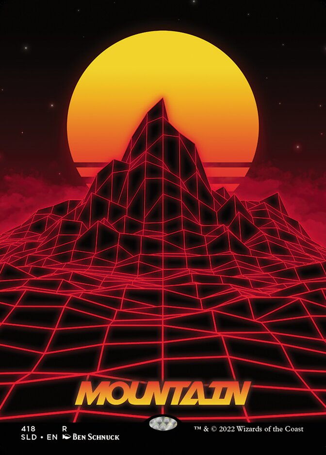 Mountain (418) [Secret Lair Drop Series] | Play N Trade Winnipeg