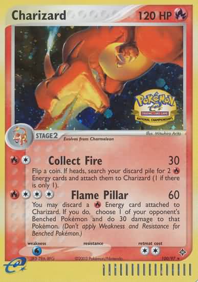 Charizard (100/97) (National Championship 2004) [League & Championship Cards] | Play N Trade Winnipeg