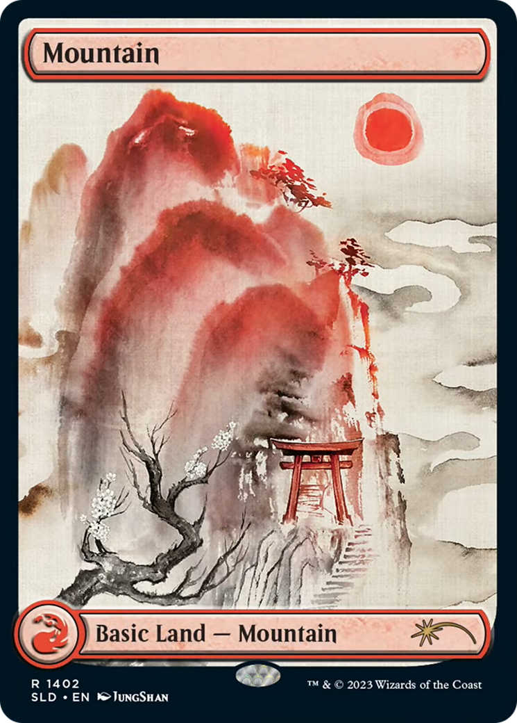 Mountain (1402) [Secret Lair Drop Series] | Play N Trade Winnipeg
