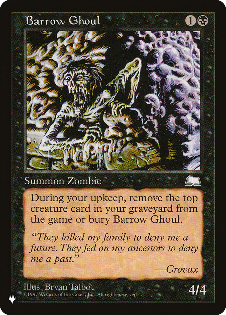 Barrow Ghoul [The List] | Play N Trade Winnipeg