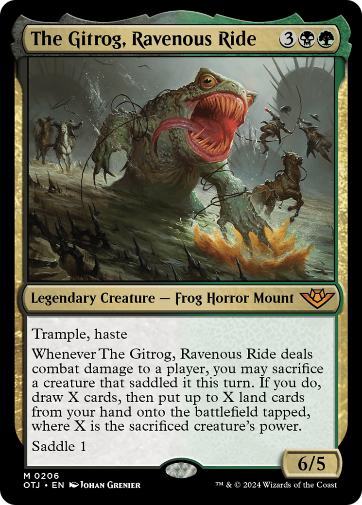 The Gitrog, Ravenous Ride [Outlaws of Thunder Junction] | Play N Trade Winnipeg