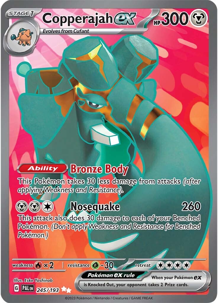 Copperajah ex (245/193) [Scarlet & Violet: Paldea Evolved] | Play N Trade Winnipeg