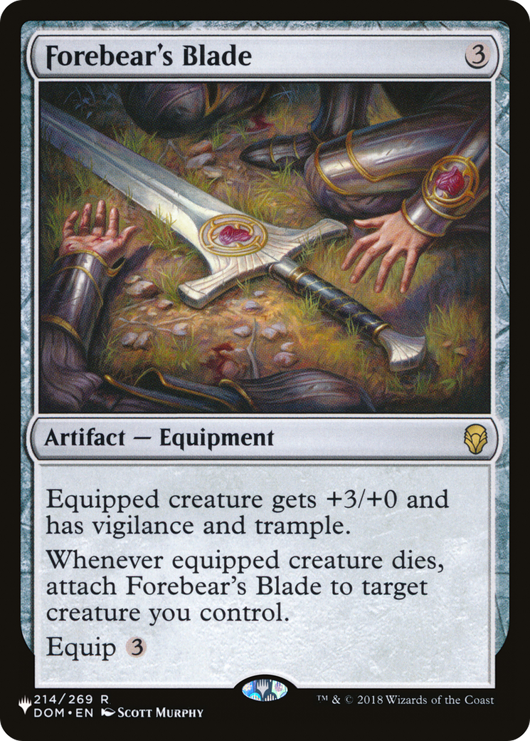 Forebear's Blade [The List] | Play N Trade Winnipeg