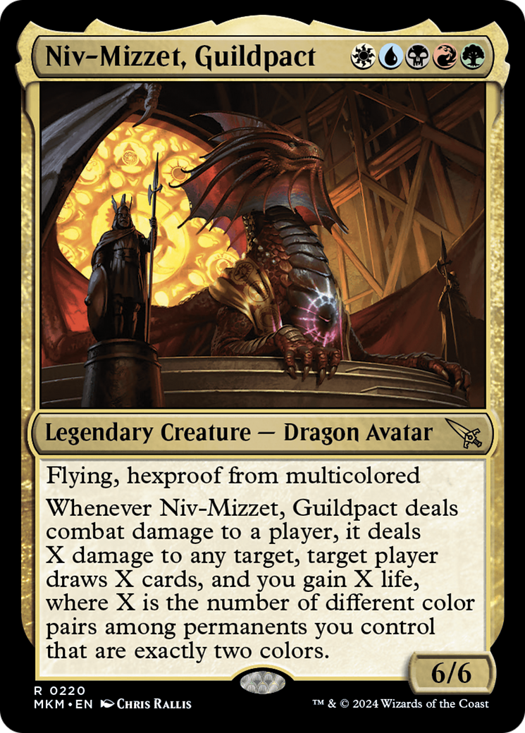 Niv-Mizzet, Guildpact [Murders at Karlov Manor] | Play N Trade Winnipeg