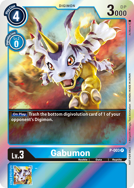 Gabumon [P-003] [Promotional Cards] | Play N Trade Winnipeg