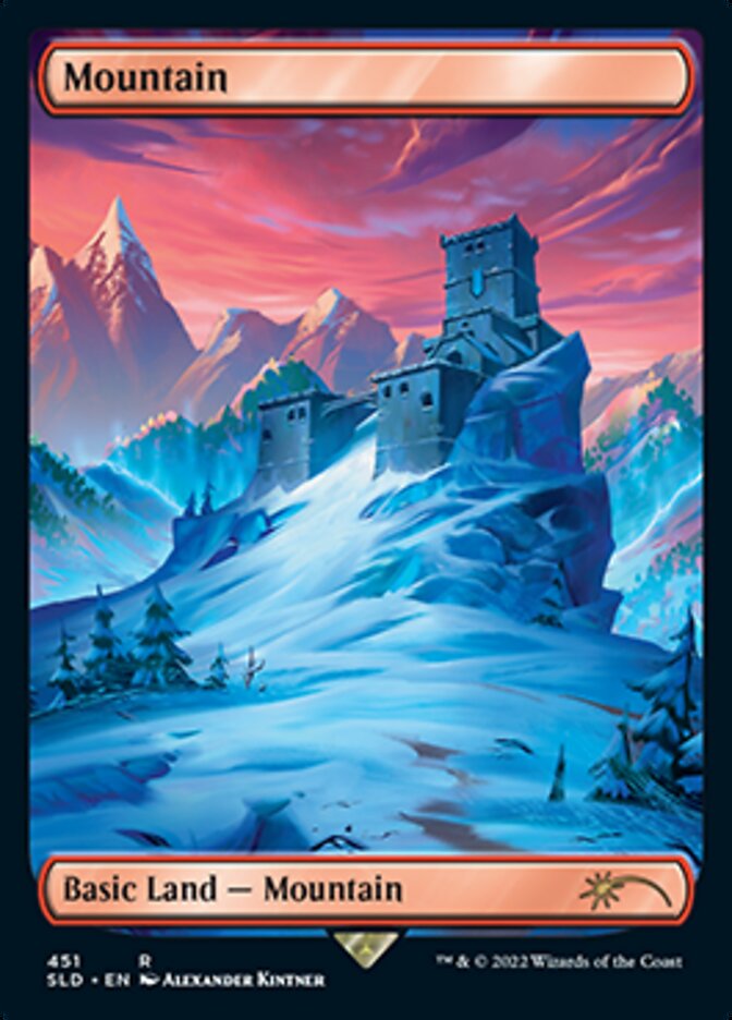 Mountain (451) [Secret Lair Drop Series] | Play N Trade Winnipeg