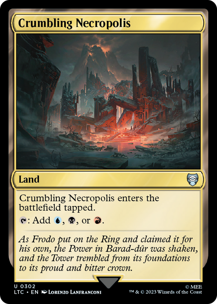 Crumbling Necropolis [The Lord of the Rings: Tales of Middle-Earth Commander] | Play N Trade Winnipeg