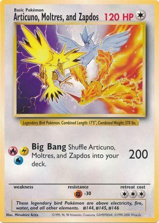 Articuno, Moltres, and Zapdos (Jumbo Card) [Miscellaneous Cards] | Play N Trade Winnipeg