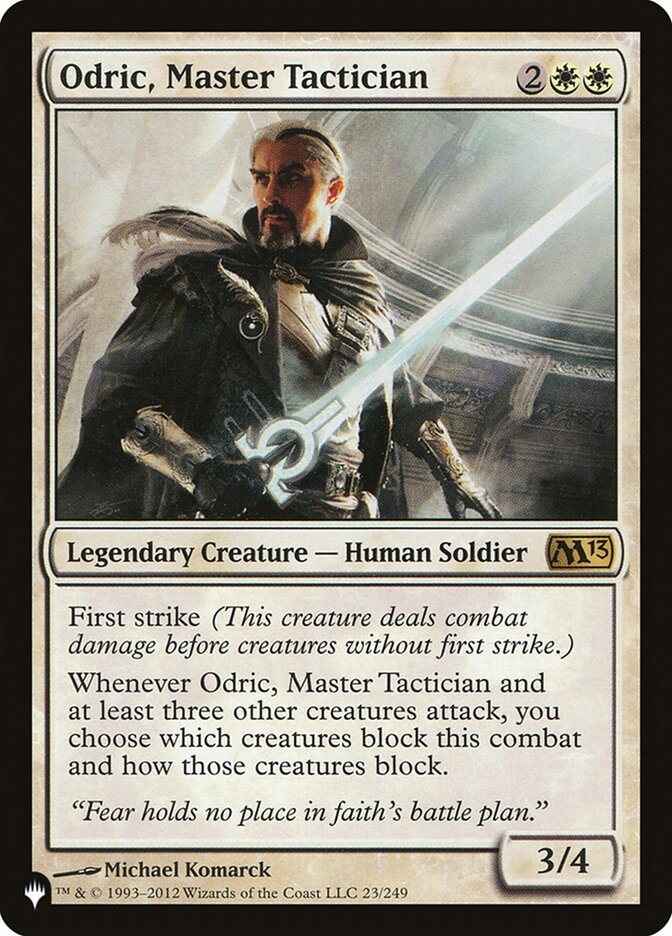 Odric, Master Tactician [The List] | Play N Trade Winnipeg