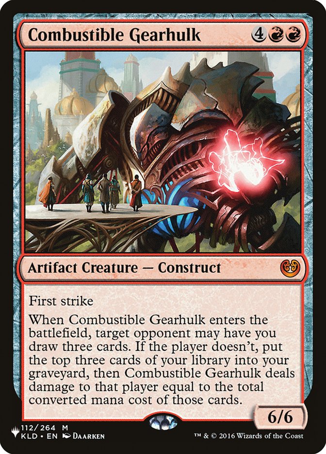 Combustible Gearhulk [The List] | Play N Trade Winnipeg