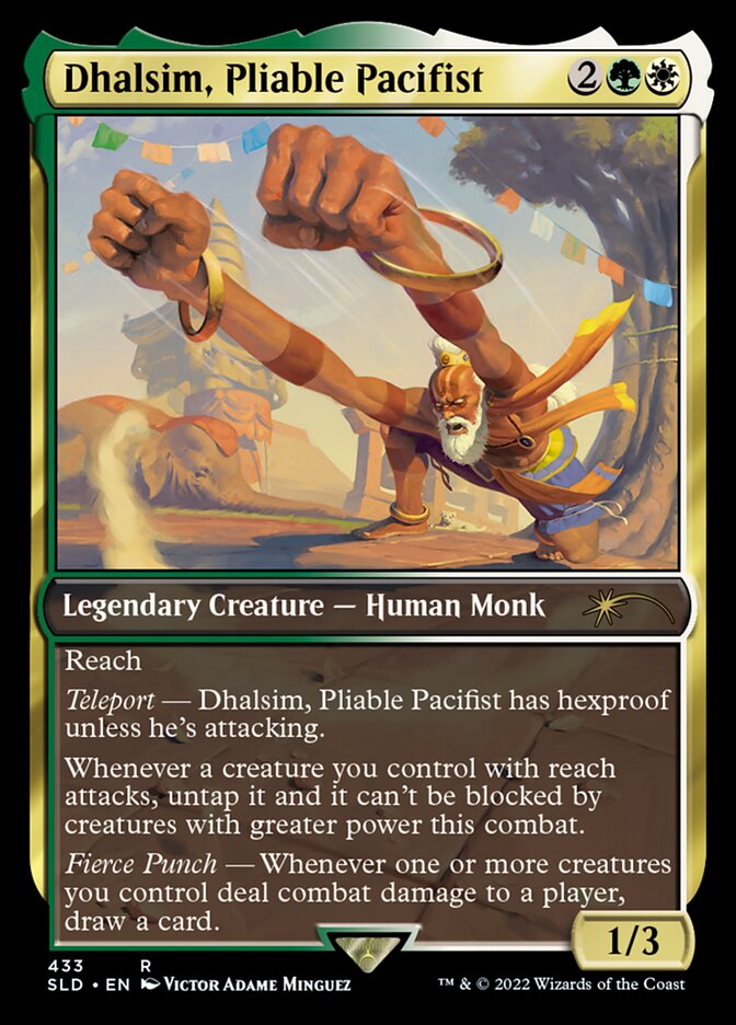 Dhalsim, Pliable Pacifist [Secret Lair Drop Series] | Play N Trade Winnipeg