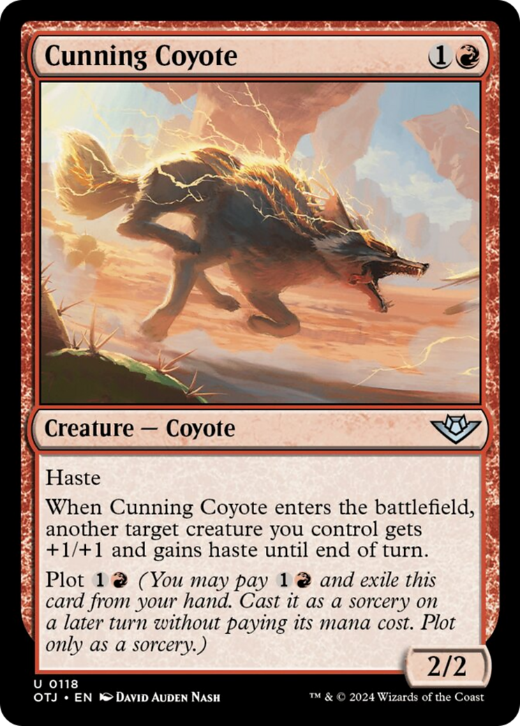 Cunning Coyote [Outlaws of Thunder Junction] | Play N Trade Winnipeg