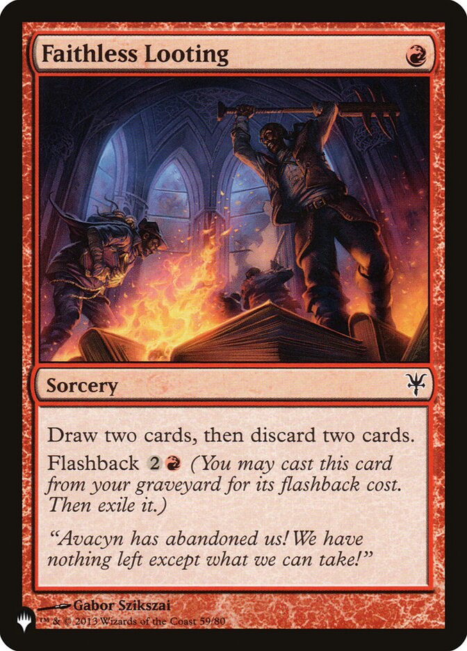 Faithless Looting [The List] | Play N Trade Winnipeg