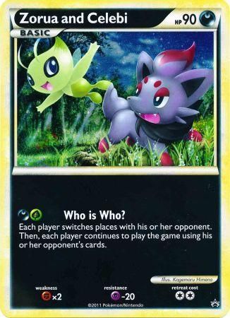 Zorua and Celebi (Jumbo Card) [Miscellaneous Cards] | Play N Trade Winnipeg