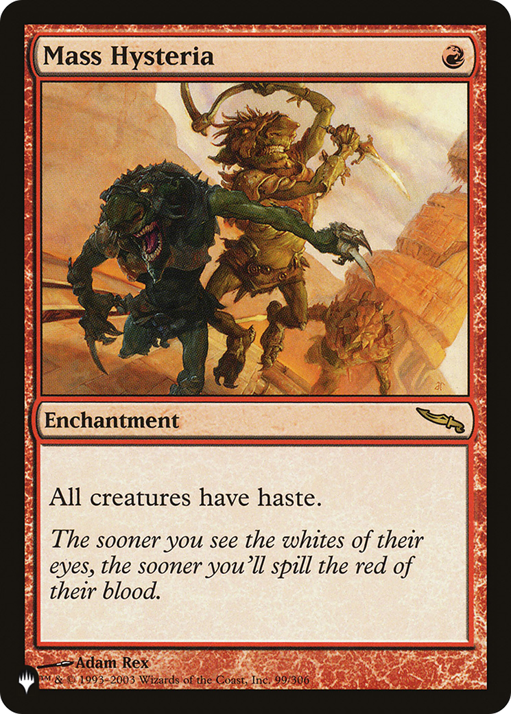 Mass Hysteria [The List] | Play N Trade Winnipeg