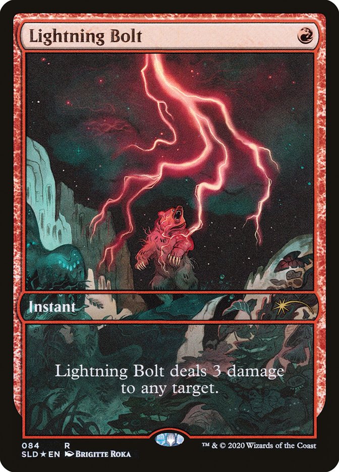 Lightning Bolt (084) [Secret Lair Drop Series] | Play N Trade Winnipeg