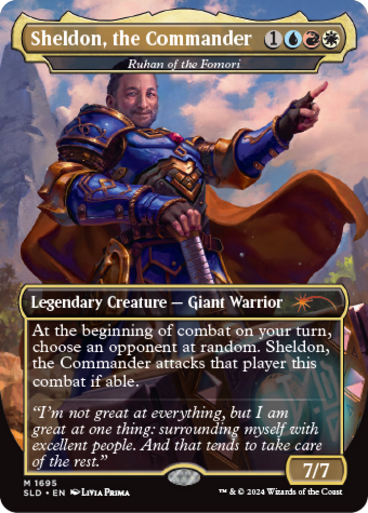 Ruhan of the Fomori - Sheldon, the Commander [Secret Lair: Sheldon's Spellbook] | Play N Trade Winnipeg