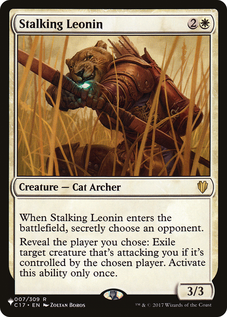 Stalking Leonin [The List] | Play N Trade Winnipeg