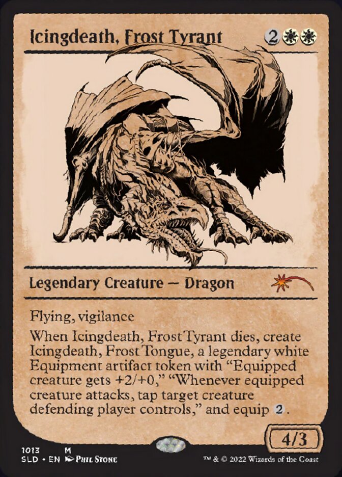 Icingdeath, Frost Tyrant (Showcase) [Secret Lair Drop Series] | Play N Trade Winnipeg