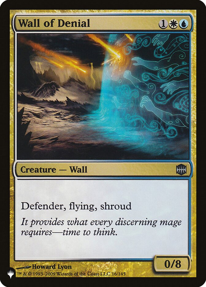 Wall of Denial [The List] | Play N Trade Winnipeg