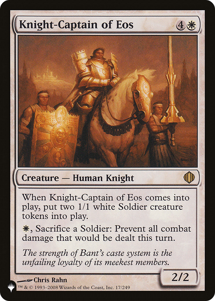 Knight-Captain of Eos [The List] | Play N Trade Winnipeg
