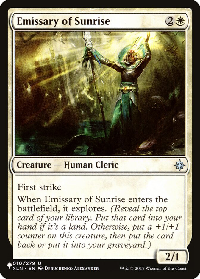 Emissary of Sunrise [The List] | Play N Trade Winnipeg