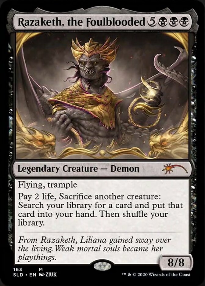 Razaketh, the Foulblooded [Secret Lair Drop Series] | Play N Trade Winnipeg