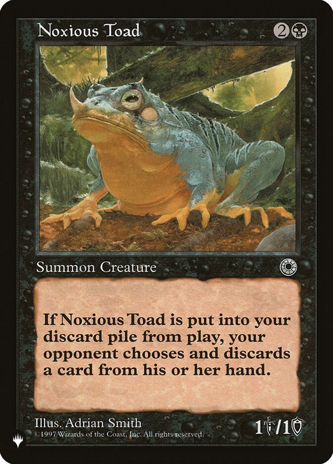 Noxious Toad [The List] | Play N Trade Winnipeg