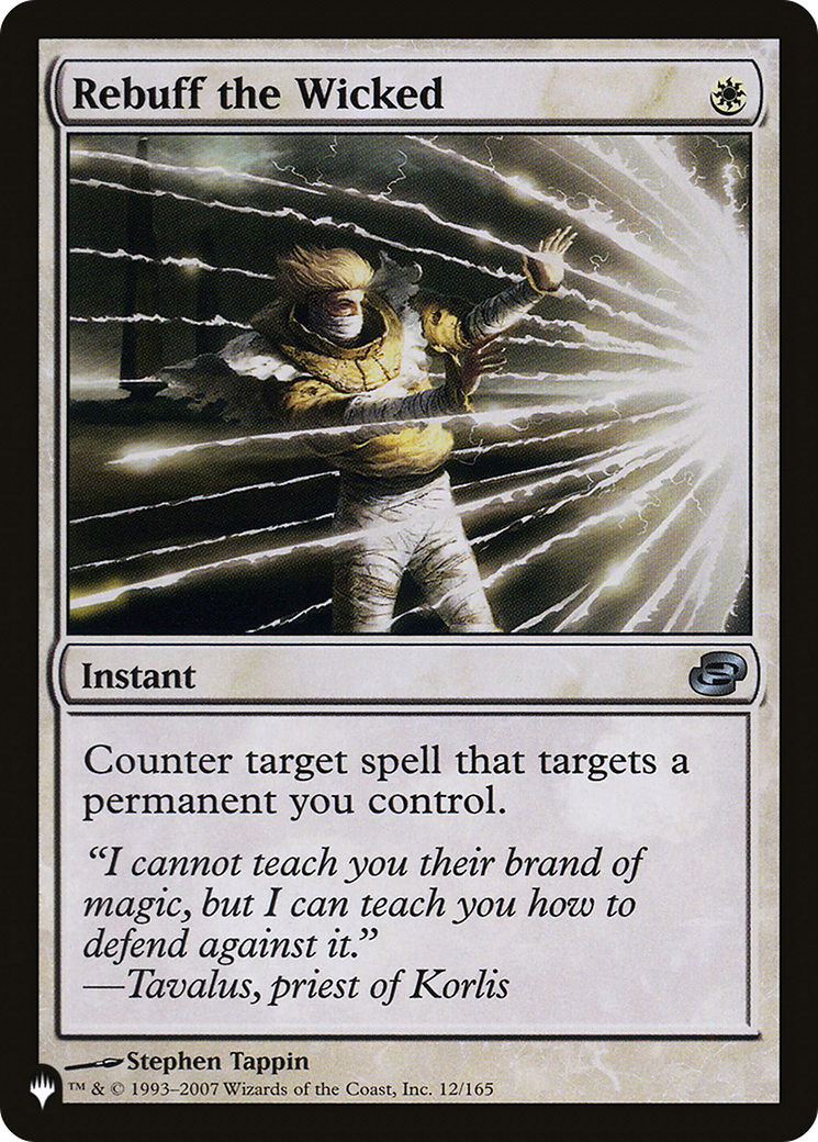 Rebuff the Wicked [The List] | Play N Trade Winnipeg
