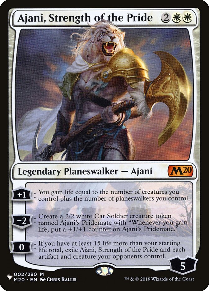 Ajani, Strength of the Pride [The List] | Play N Trade Winnipeg