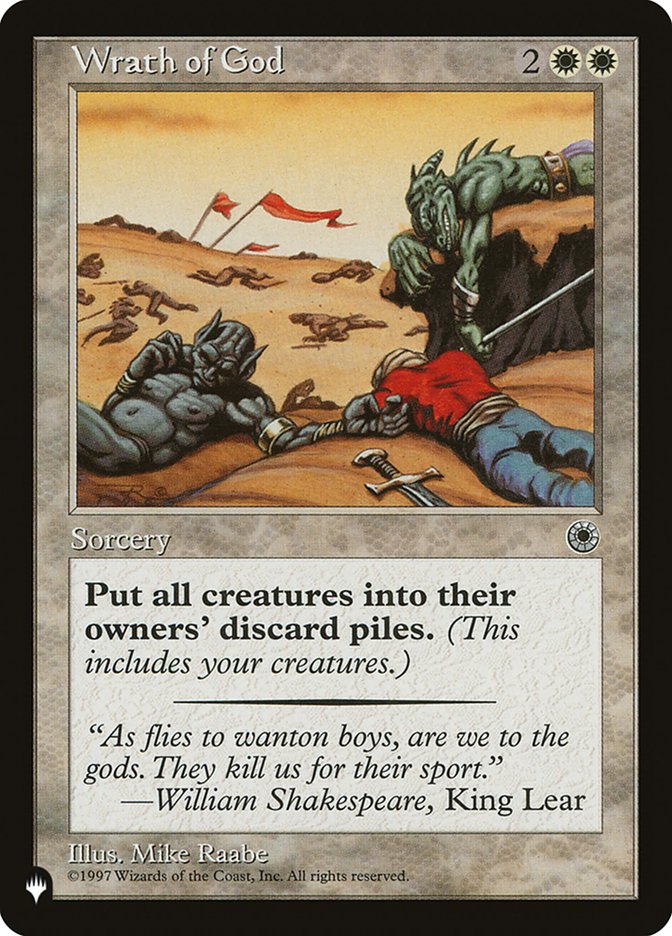 Wrath of God [The List] | Play N Trade Winnipeg