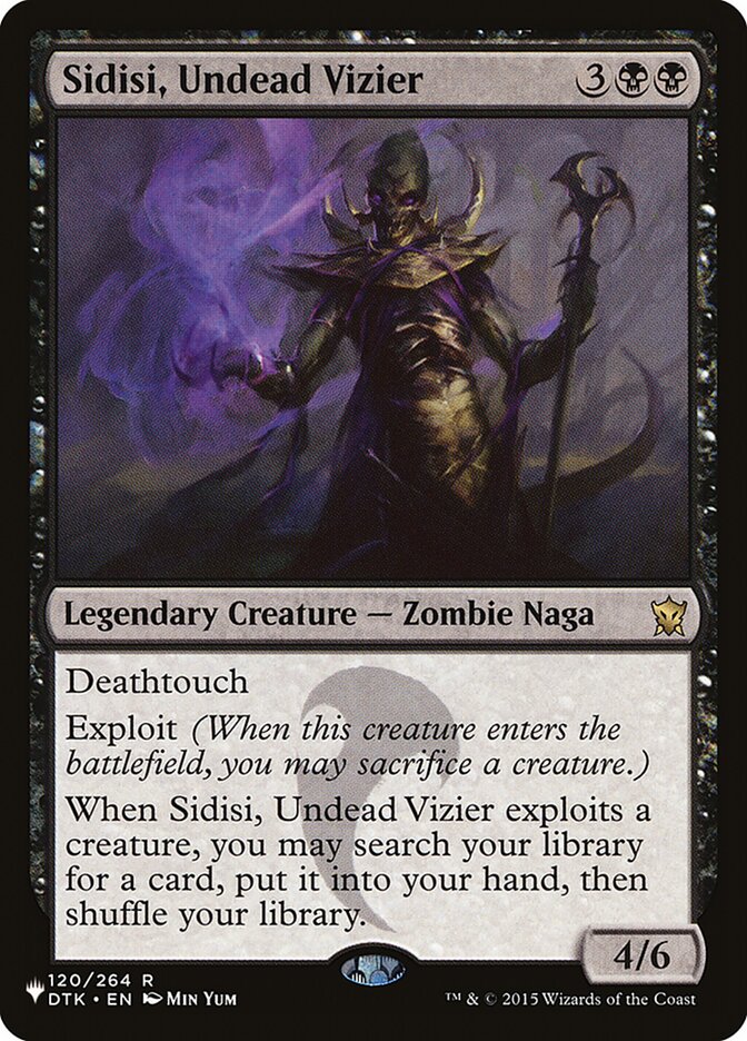 Sidisi, Undead Vizier [The List] | Play N Trade Winnipeg