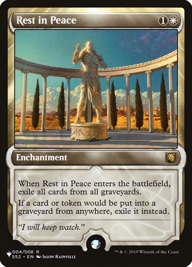 Rest in Peace [The List] | Play N Trade Winnipeg