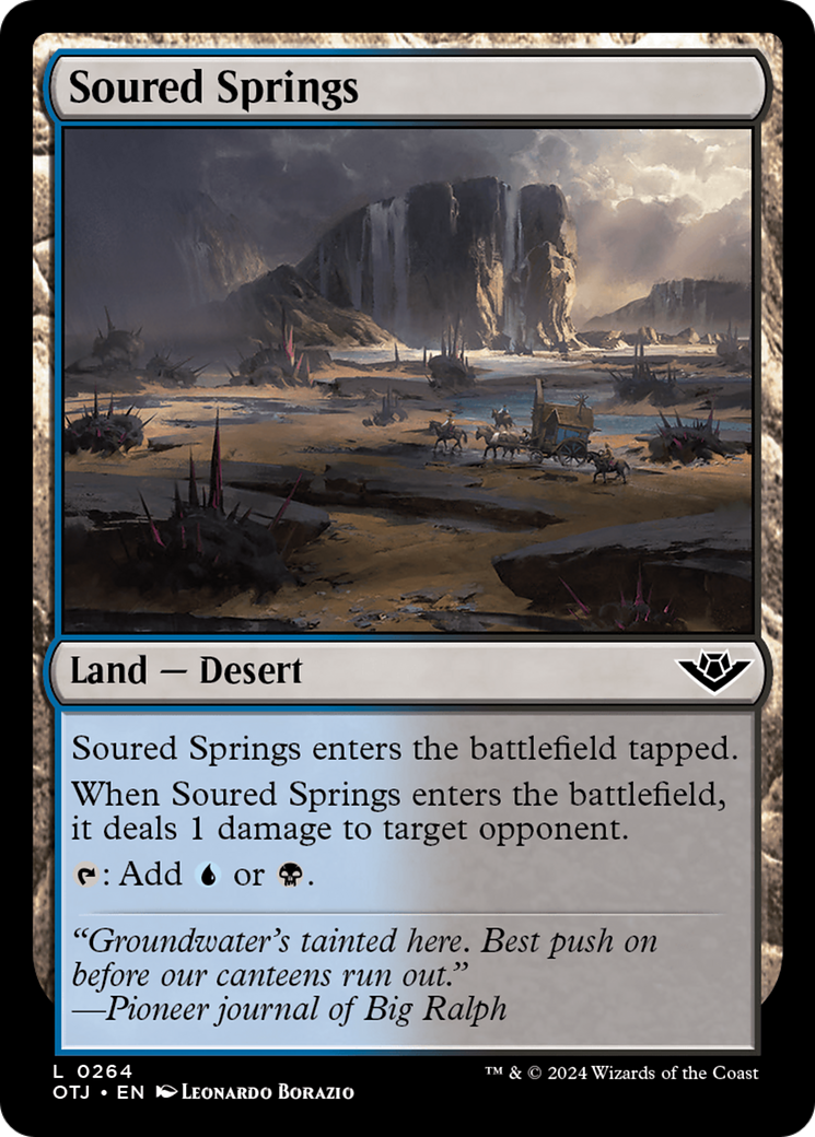 Soured Springs [Outlaws of Thunder Junction] | Play N Trade Winnipeg