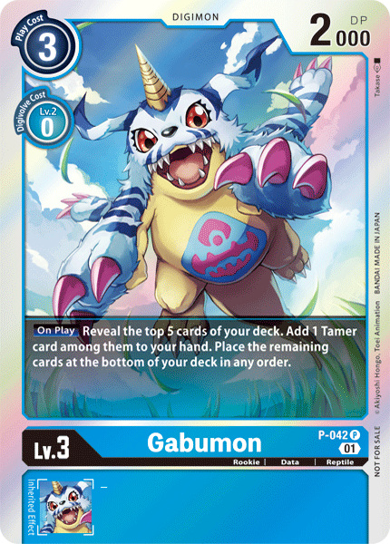 Gabumon [P-042] [Promotional Cards] | Play N Trade Winnipeg