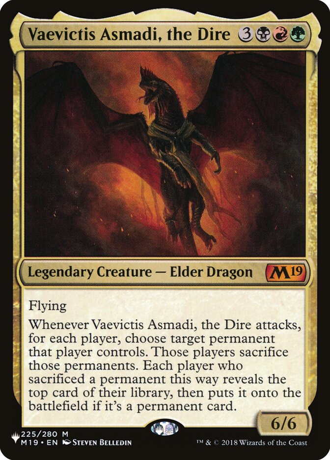 Vaevictis Asmadi, the Dire [The List] | Play N Trade Winnipeg