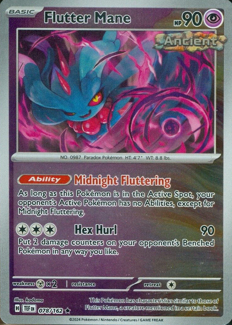 Flutter Mane (078/162) [Scarlet & Violet: Temporal Forces] | Play N Trade Winnipeg