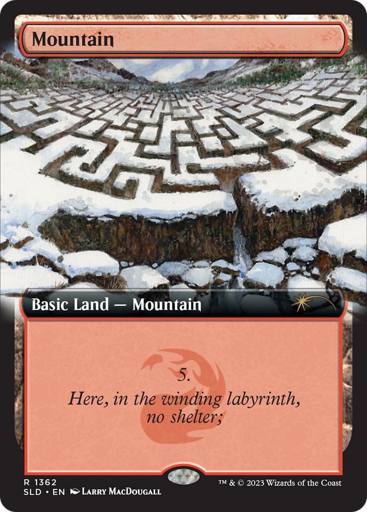 Mountain (1362) [Secret Lair Drop Series] | Play N Trade Winnipeg