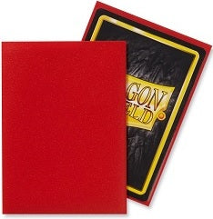DRAGON SHIELD SLEEVES MATTE CRIMSON 100CT | Play N Trade Winnipeg
