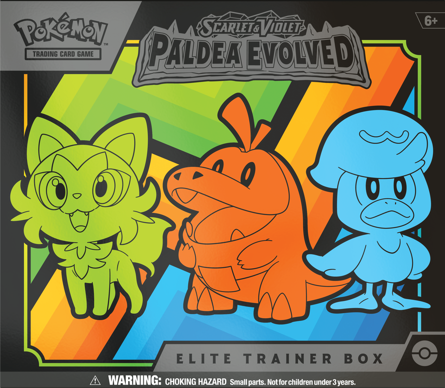 POKEMON SV2 PALDEA EVOLVED ELITE TRAINER BOX | Play N Trade Winnipeg