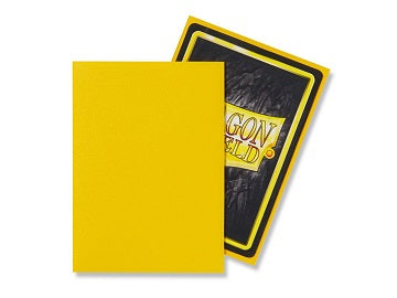 DRAGON SHIELD SLEEVES MATTE YELLOW 100CT | Play N Trade Winnipeg