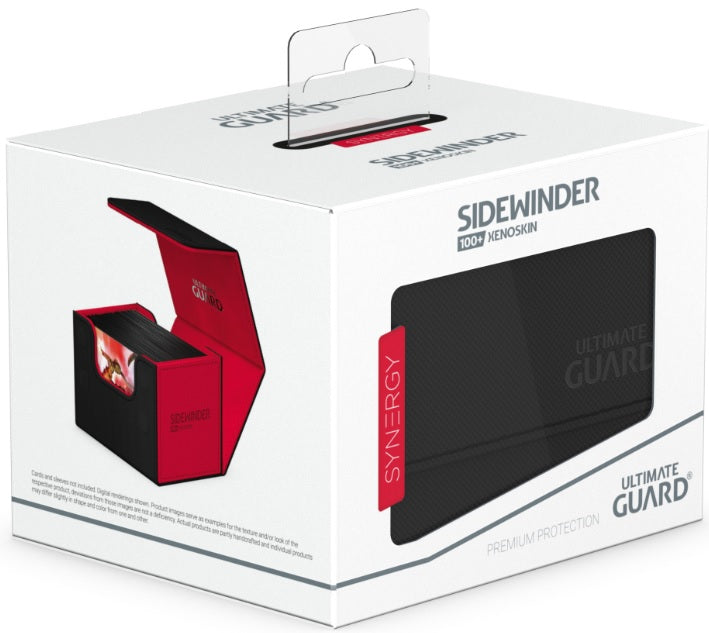UG DECK CASE SIDEWINDER 100+ SYNERGY BLK/RED | Play N Trade Winnipeg