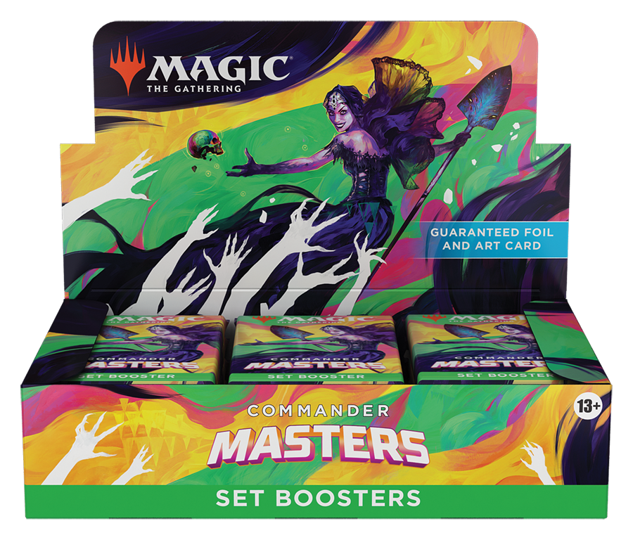 MTG COMMANDER MASTERS SET BOOSTER BOX | Play N Trade Winnipeg