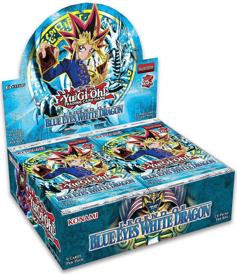 YGO 25TH LEGEND OF BLUE-EYES WHITE DRAGON BOX | Play N Trade Winnipeg