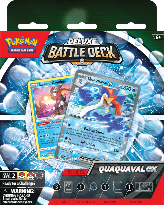 POKEMON DELUXE BATTLE DECKS QUAQUAVAL | Play N Trade Winnipeg