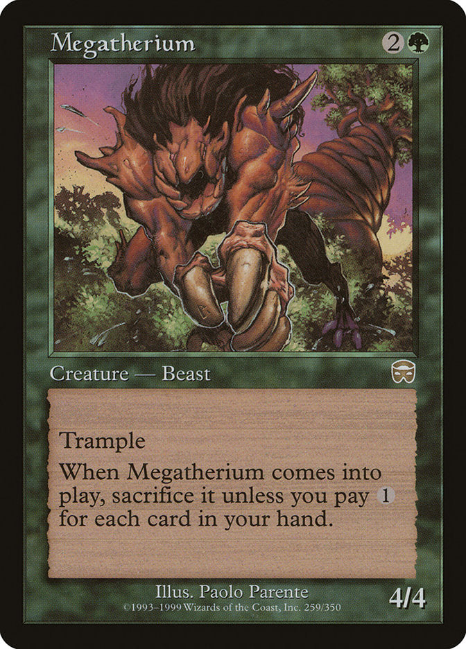 Megatherium [Mercadian Masques] | Play N Trade Winnipeg