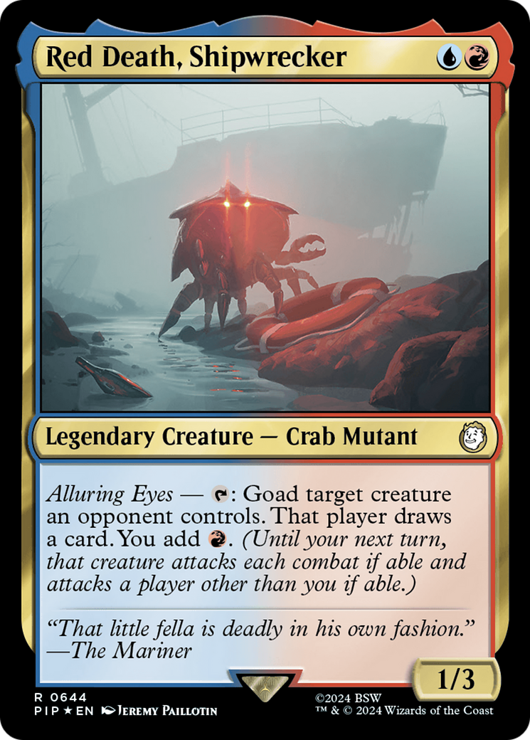 Red Death, Shipwrecker (Surge Foil) [Fallout] | Play N Trade Winnipeg