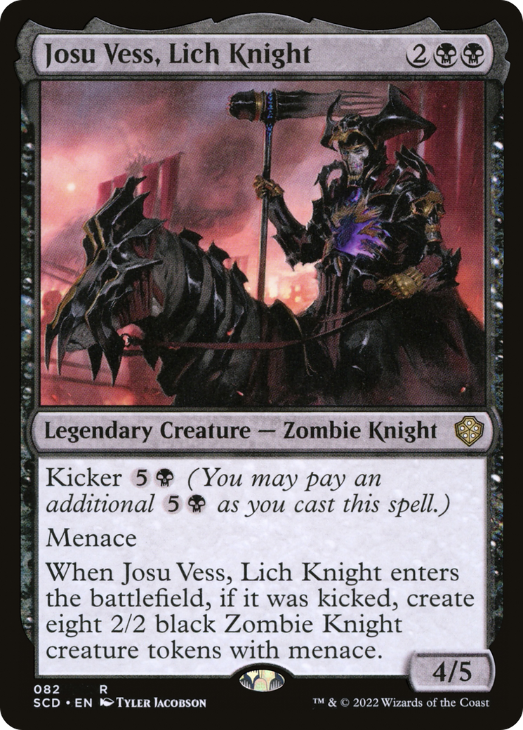 Josu Vess, Lich Knight [Starter Commander Decks] | Play N Trade Winnipeg