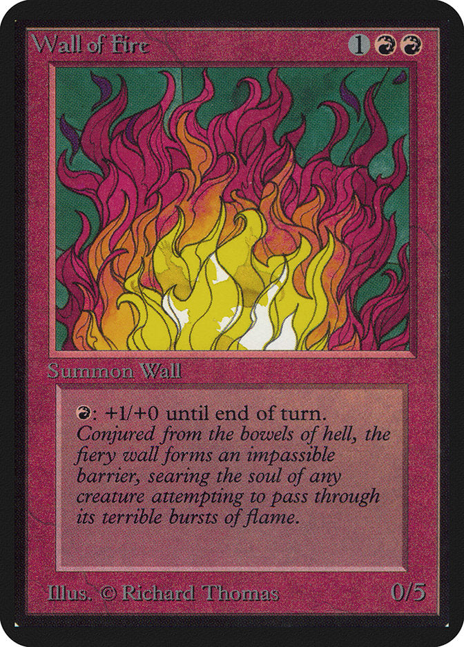 Wall of Fire [Limited Edition Alpha] | Play N Trade Winnipeg